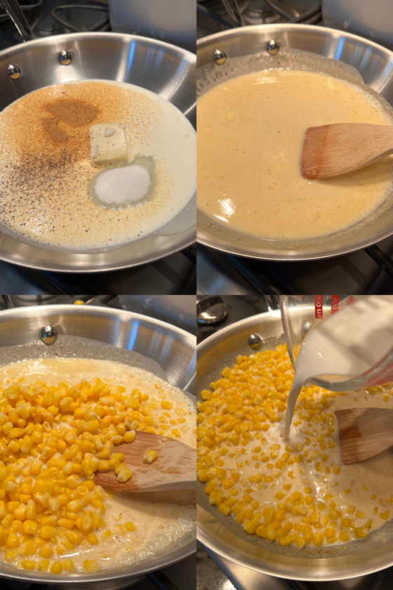 Homemade Creamed Corn (Quick and Easy) - Sweet Little Bluebird