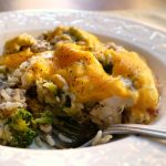 Easy Chicken Divan (Chicken, Broccoli and Rice Casserole)