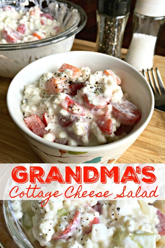 Grandma’s Cottage Cheese Salad