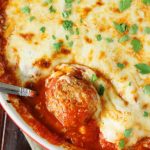 Easy Meatball Parmesan Casserole – Weekend Potluck 245