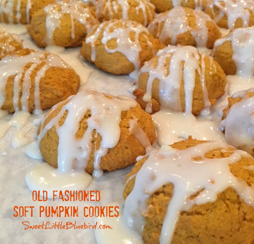 Old Fashioned Soft Pumpkin Cookies