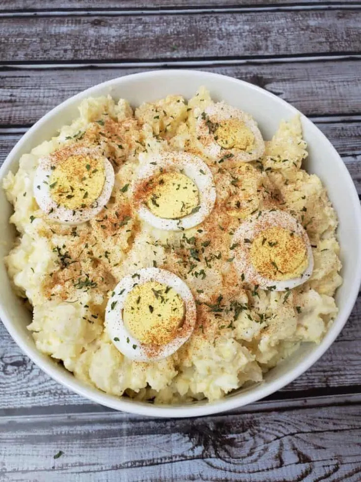Old Fashioned Potato Salad by My Productive Backyard - Weekend Potluck 491