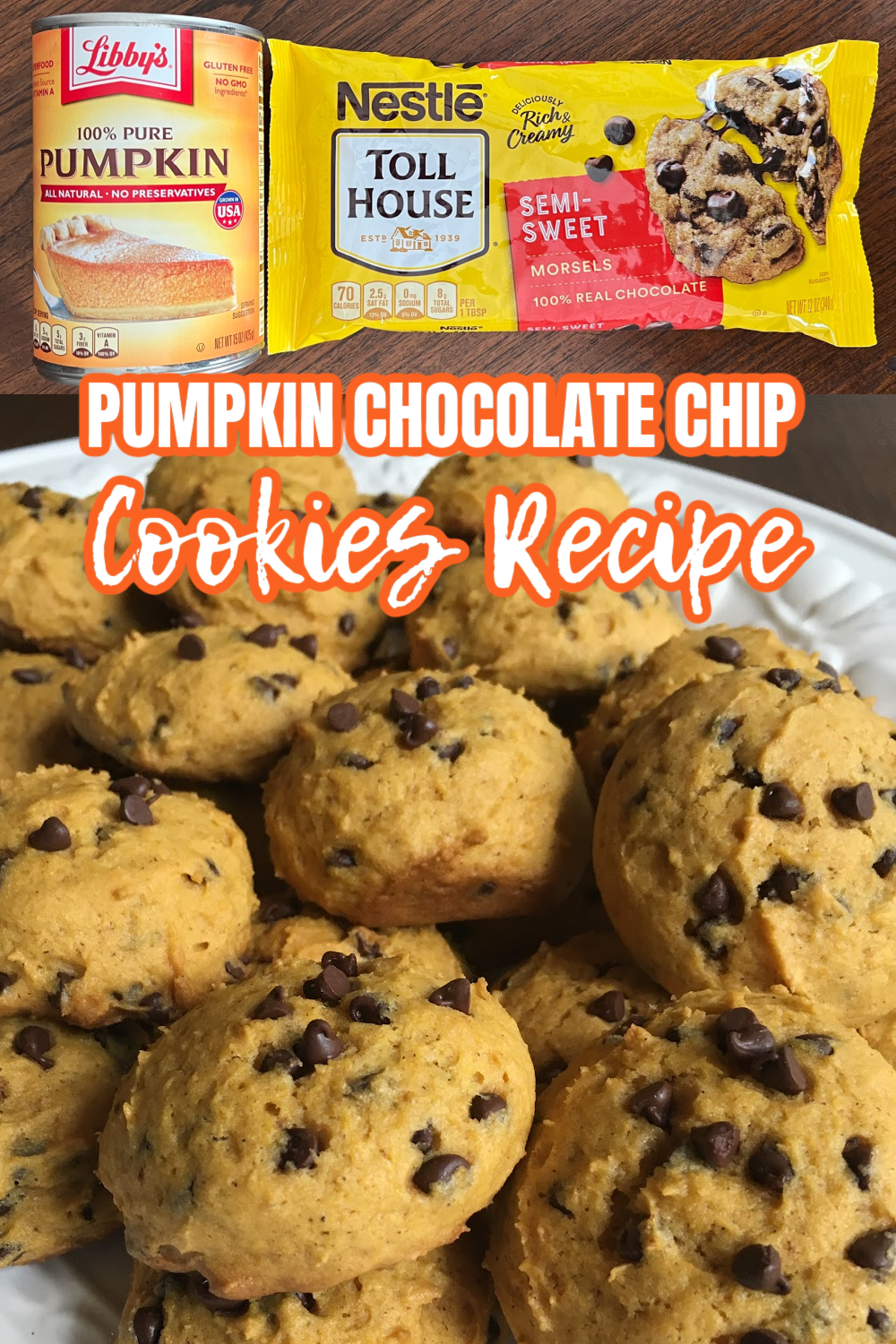 Pumpkin Chocolate Chip Cookies (Soft Batch)