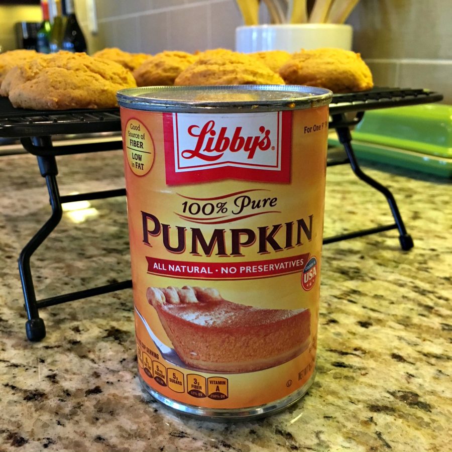Pumpkin Cookies with Libby's Pure Pumpkin 