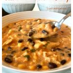 Slow Cooker Chicken Tortilla Soup (Easy)