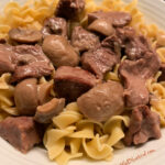 Slow Cooker Smothered Beef Tips with Mushroom and Onion Gravy (Easy)