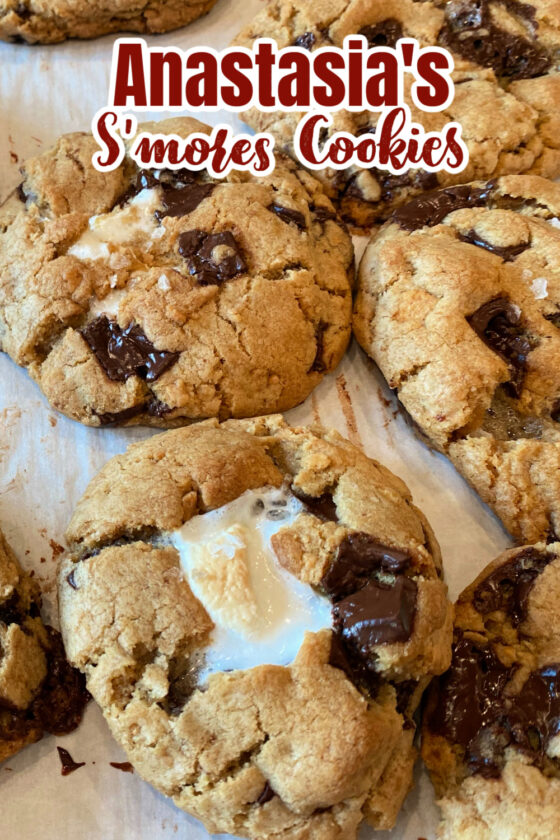 Anastasia’s S’mores Cookies by Sweet Little Bluebird - WEEKEND POTLUCK 492