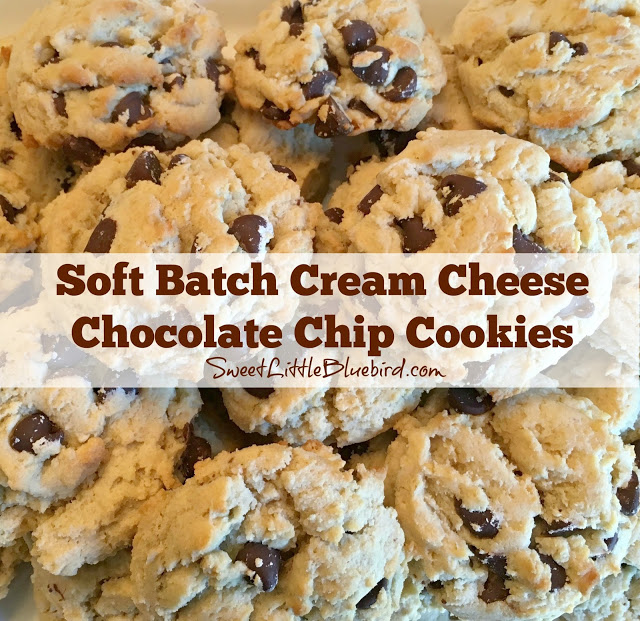 Soft Batch Cream Cheese Chocolate Chip Cookies