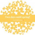 Countdown to Spring!