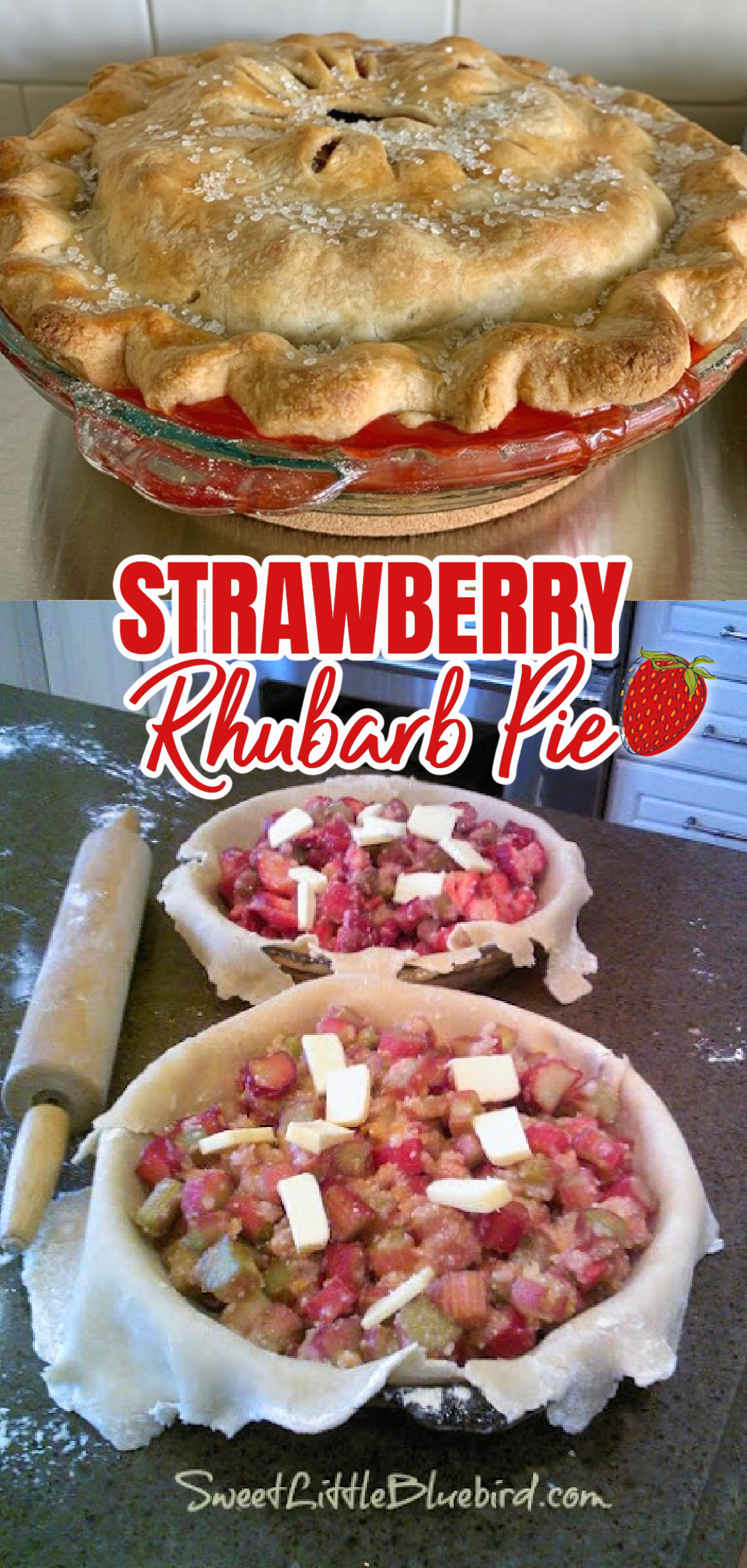 Strawberry Rhubarb Pie Strawberry Rhubarb Pie