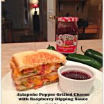 Jalapeño Popper Grilled Cheese  with Raspberry Dipping Sauce – Inspiration Cafe