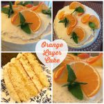 Orange Layer Cake (Orange Creamsicle Cake)